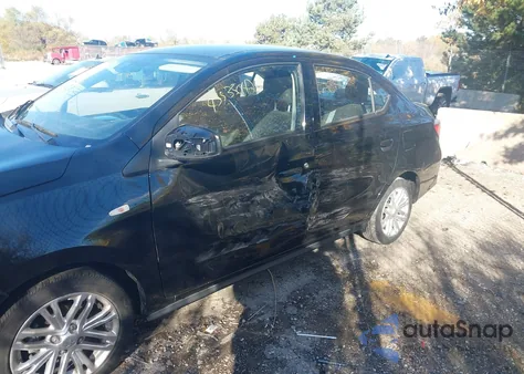 2022 Mitsubishi Mirage G4 Black Edition/Es/Le from USA, damaged, VIN ML32FUFJ8NHF01893